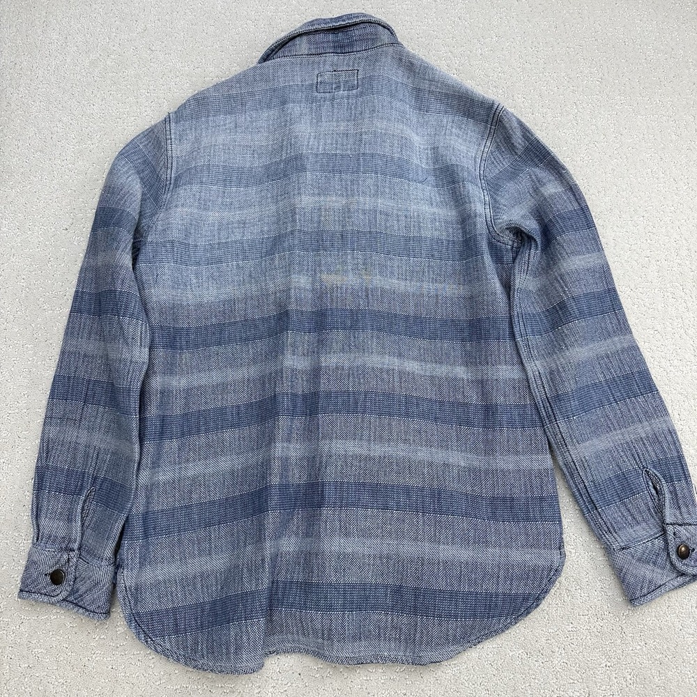 Current/Elliott "The Patch Pocket" Ombr Stripe De… - image 6